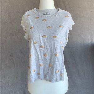 Crew cuts collectible gray t with good lips